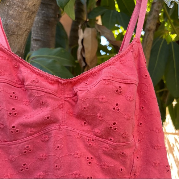 Free People Eyelet Crop Top. - Picture 2 of 6